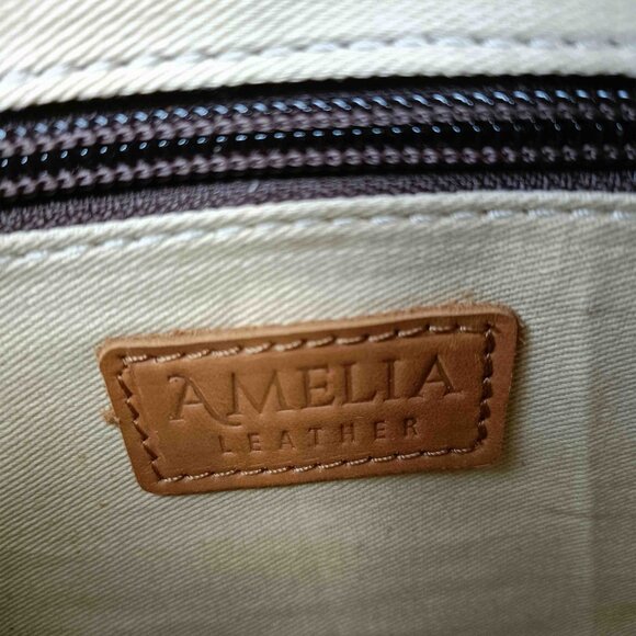 Western Hair-on Leather Purse – Tooled Cowhide Tote, Crossbody Shoulder Bag - Picture 7 of 12